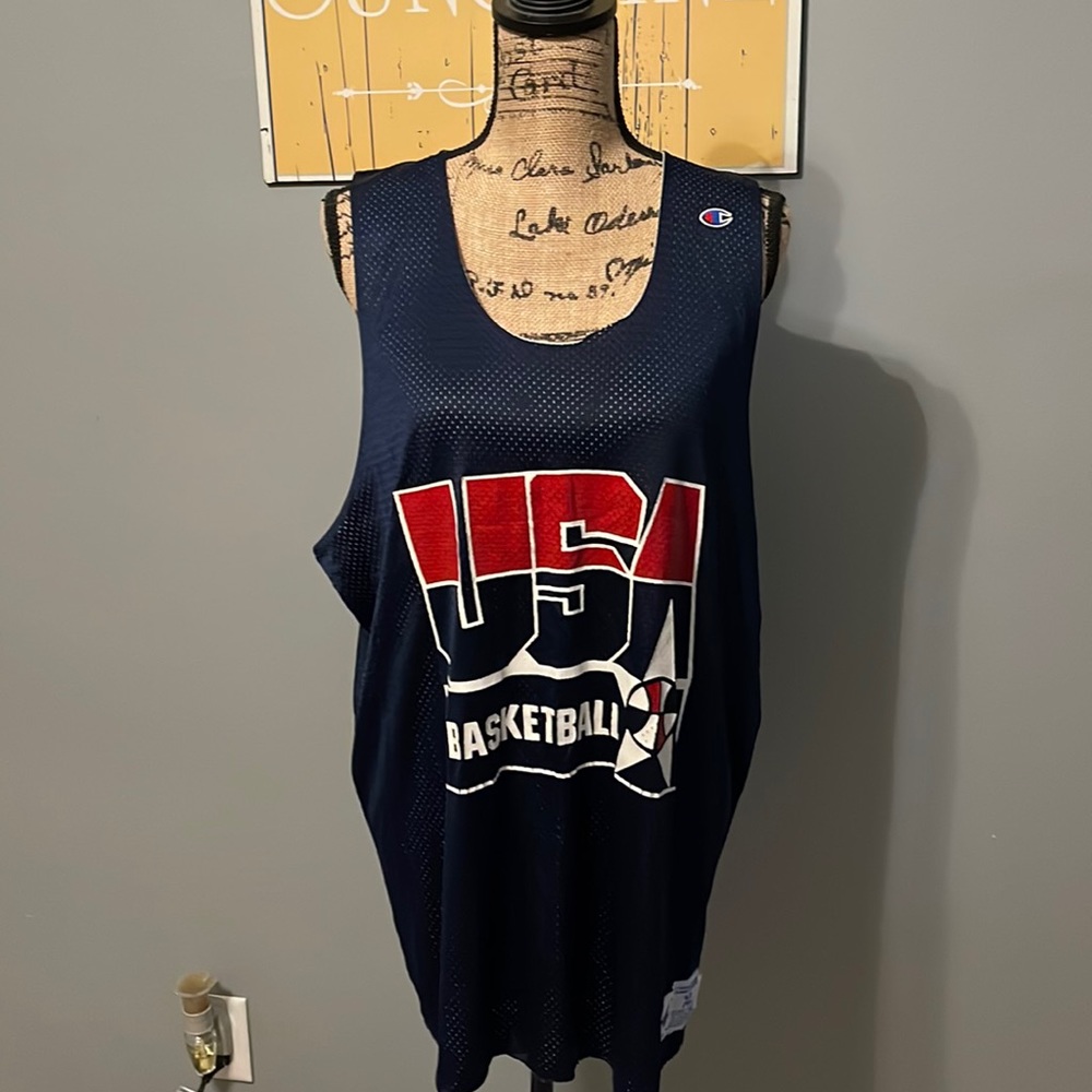 🏀Vintage Champion Men’s Olympic USA Basketball Jersey